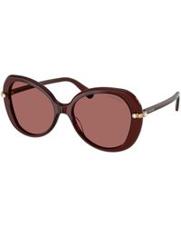 Swarovski - Sk6059 109869 Sunglasses Acetate Butterfly Normal - Lyst