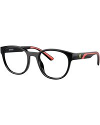 FERRARI SCUDERIA - Fz8002U 501 Optical Frames Injected Pantos Normal - Lyst