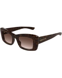 McQueen - Am0526S 002 Sunglasses Acetate Squared - Lyst