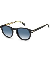 David Beckham - Db 1007/S 807/08 Sunglasses Acetate Round Shaded - Lyst
