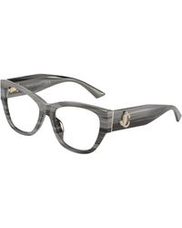 Jimmy Choo - Jc3033Bu 5063 Optical Frames Acetate Pantos Normal - Lyst