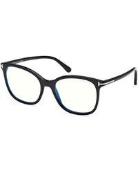 Tom Ford - Ft6089-B 001 Optical Frames Acetate Squared Normal - Lyst