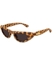 Bottega Veneta - Bv1450S 002 Sunglasses Acetate Cat Eye - Lyst