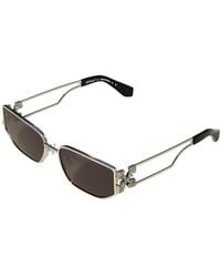 Off-White c/o Virgil Abloh - Ow1027 Allen 7207 Sunglasses Metal Squared Normal - Lyst
