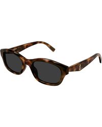 Saint Laurent - Sl M172 003 Sunglasses Acetate Squared - Lyst
