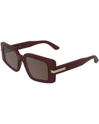 Calvin Klein - Ck25533S 605 Sunglasses Acetate Squared Normal - Lyst