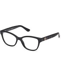 Guess - Gu50308 001 Optical Frames Acetate Squared Normal - Lyst