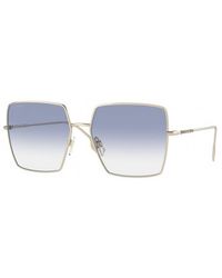 Burberry - Be3133 Daphne 110919 Sunglasses Metal Squared Normal Nuanced - Lyst