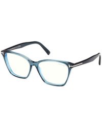 Tom Ford - Ft5949-B 092 Optical Frames Acetate Cat Eye Normal - Lyst