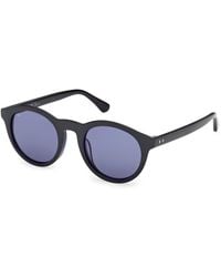Web - We0398 92V Sunglasses Acetate Round Normal - Lyst