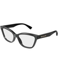 Gucci - Gg1589O 001 Optical Frames Acetate Transparent Cat Eye - Lyst