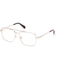 MAX&Co. - Mo5236 28 Optical Frames Metal Squared Normal - Lyst
