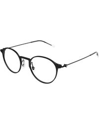 Montblanc - Mb0357O 002 Optical Frames Transparent Round - Lyst