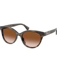 Ralph Lauren - Ra5357U 638313 Sunglasses Acetate Round Normal Nuanced - Lyst