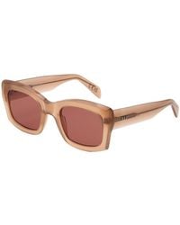 Retrosuperfuture - Vis Komori Light Sunglasses Acetate Bordeaux Squared Normal - Lyst