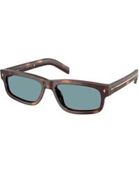 Prada - Pr B11S 15W04D Sunglasses Acetate Squared Polarized - Lyst