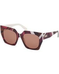 PUCCI - Ep0197 99E Sunglasses Acetate Butterfly Normal - Lyst