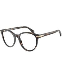 Giorgio Armani - Ar7279 6235 Optical Frames Acetate Round Normal - Lyst