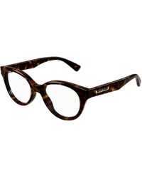 Gucci - Gg1590O Linea Lettering Eyeglasses - Lyst