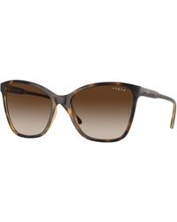 Vogue Eyewear - Vo5520S W65613 Sunglasses Nylon Butterfly Normal Shaded - Lyst
