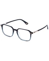 Police - Vplq69 New Crossroads 2 Gbly Optical Frames Acetate Squared - Lyst