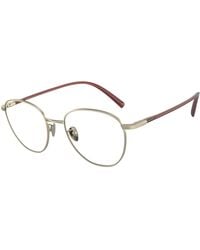 Giorgio Armani - Ar5134 3002 Optical Frames Steel Transparent Pantos Normal - Lyst