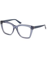 Guess - Gu50173 090 Optical Frames Acetate Geometric Normal - Lyst