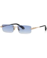 Roberto Cavalli - Src206M 300B Sunglasses Metal Squared Normal Nuanced - Lyst