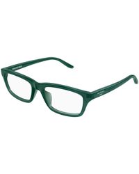 Balenciaga - Bb0439O 007 Optical Frames Acetate Transparent Squared - Lyst