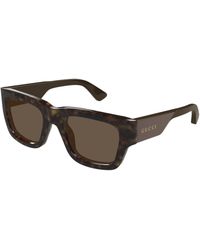 Gucci - Gg1668S 005 Sunglasses Acetate Squared - Lyst