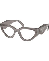 Prada - Pr C07V 27G1O1 Optical Frames Acetate Geometric Normal - Lyst