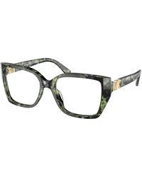 Michael Kors - Mk4115U Castello 3953 Optical Frames Acetate Transparent Squared Normal - Lyst