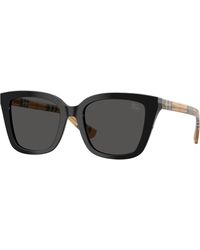 Burberry - Be4487 416187 Sunglasses Acetate Squared Normal - Lyst