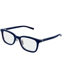 Gucci - Gg2002Oj 003 Optical Frames Acetate Transparent Squared - Lyst