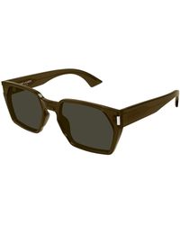Saint Laurent - Sl 894 004 Sunglasses Acetate Squared - Lyst