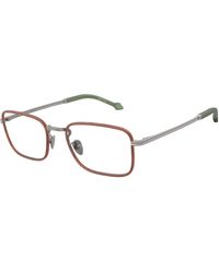 Giorgio Armani - Ar5152J 3003 Optical Frames Steel Squared Normal - Lyst