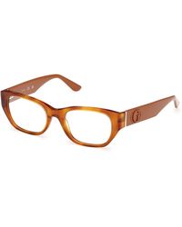 Guess - Gu50304 053 Optical Frames Acetate Squared Normal - Lyst