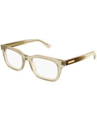 Gucci - Gg2249O 004 Optical Frames Acetate Transparent Squared - Lyst