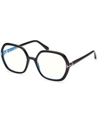 Tom Ford - Ft5814-B 001 Optical Frames Injected Geometric Normal - Lyst