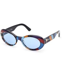 PUCCI - Ep0234 99V Sunglasses Acetate Round Normal - Lyst