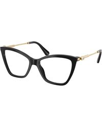 Swarovski - Sk2051 1001 Optical Frames Acetate Cat Eye Normal - Lyst