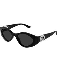 Gucci - Gg2121S 002 Sunglasses Injected Geometric - Lyst