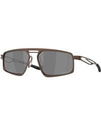 Oakley - Oo6031 Bushwick 603104 Sunglasses Titanium Squared Normal - Lyst