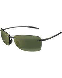Maui Jim - Mj0423S 003 Sunglasses Injected Squared - Lyst