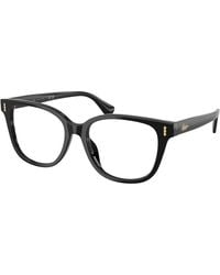 Ralph Lauren - Ra7196U 5001 Optical Frames Acetate Transparent Squared Normal - Lyst