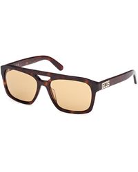 Gcds - Gd0058 52J Sunglasses Acetate Squared Normal - Lyst