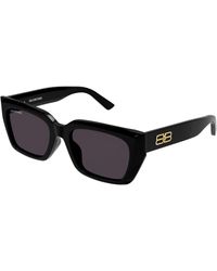 Balenciaga - Bb0272Sa 001 Sunglasses Acetate Squared - Lyst