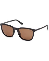 Timberland - Tb00087 01H Sunglasses Injected Squared Polarized - Lyst
