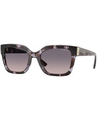 Vogue Eyewear - Vo5613Sb 317836 Sunglasses Nylon Squared Normal Shaded - Lyst