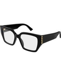 Gucci - Gg2042O 003 Optical Frames Acetate Transparent Butterfly - Lyst